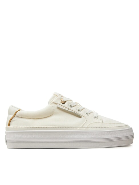ESSENTIAL Canvas-Plateau-Sneaker ecru - Damenschuhe
