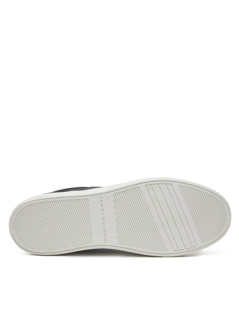 ESSENTIAL CHIC COURT Damen-Sneaker aus Leder Schwarz - Damenschuhe