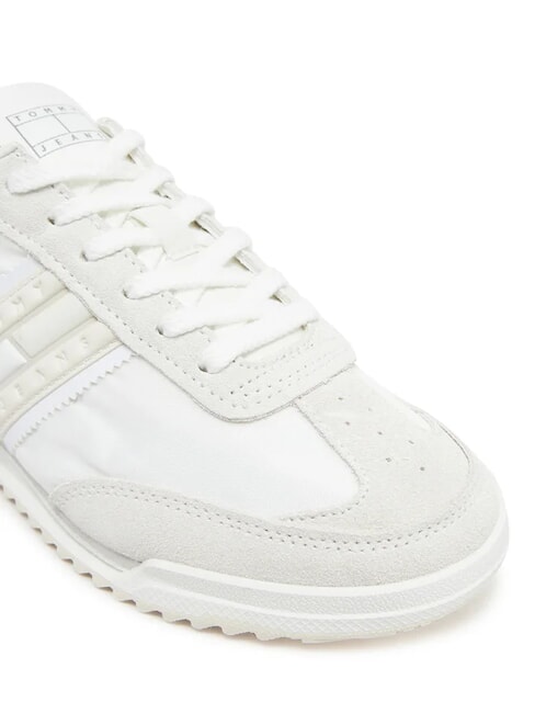 TJW RETRO RUNNER Sneaker aus Leder und Stoff ecru - Damenschuhe