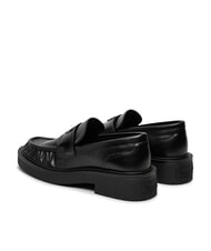 TOMMY HILFIGER TJW ORIGIN LOAFER Damen-Ledermokassins Schwarz - Damenschuhe - 5