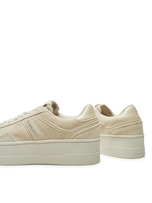 GREENWICH Plateau-Sneaker aus Wildleder Zeitungspapier - Damenschuhe