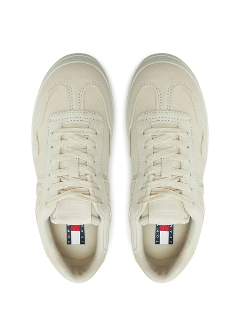 GREENWICH Plateau-Sneaker aus Wildleder Zeitungspapier - Damenschuhe