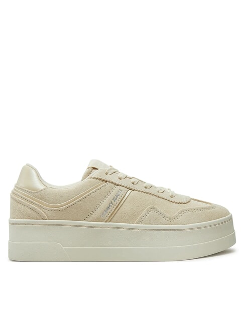 GREENWICH Plateau-Sneaker aus Wildleder Zeitungspapier - Damenschuhe