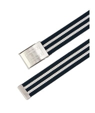TOMMY HILFIGER TJ DAILY Baumwollg&uuml;rtel dunkles Nachtmarineblau - G&uuml;rtel - 2