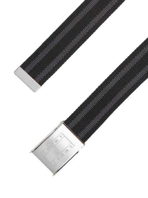 TJ DAILY Baumwollg&uuml;rtel Schwarz - G&uuml;rtel