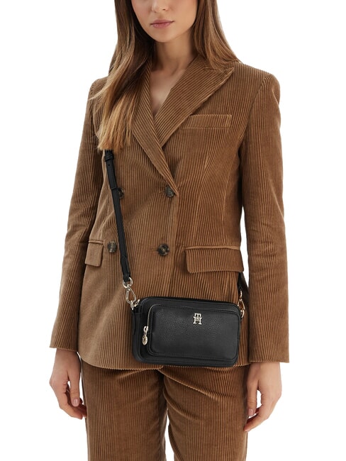 TH ICON Mini-Schultertasche Schwarz - Damentaschen