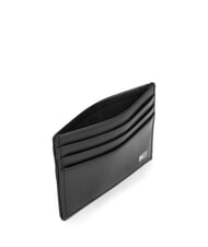 TOMMY HILFIGER TH FLAG Leder-Kartenhalter Schwarz - Brieftaschen Herren - 3