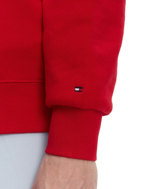 TH Sweatshirt mit Rundhalsausschnitt in regul&auml;rer Passform Prim&auml;rrot - Sweatshirts Damen