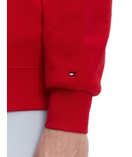 TOMMY HILFIGER TH Sweatshirt mit Rundhalsausschnitt in regul&auml;rer Passform Prim&auml;rrot - Sweatshirts Damen - 4