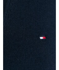 TOMMY HILFIGER TH Damenpullover mit V-Ausschnitt Blau - Damenpullover - 3