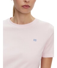 TOMMY HILFIGER TH Kurzarm-T-Shirt in regul&auml;rer Passform Hellrosa - T-Shirts und Tops f&uuml;r Damen - 3