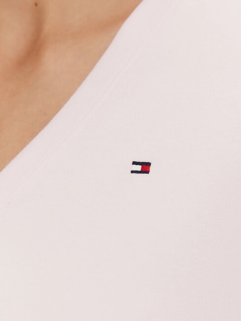 TH Kurzarm-T-Shirt mit V-Ausschnitt Hellrosa - T-Shirts und Tops f&uuml;r Damen