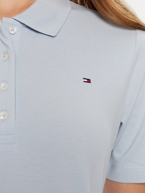 TH 1985 Kurzarm-Poloshirt f&uuml;r Damen luftiges Blau - Damen-Polo-Shirts/Damen-Polo-Shirt/Damenpoloshirt/Damenpoloshirts