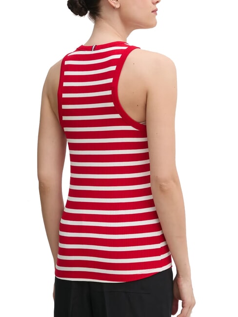 TH Tanktop mittelrot/wei&szlig; - T-Shirts und Tops f&uuml;r Damen