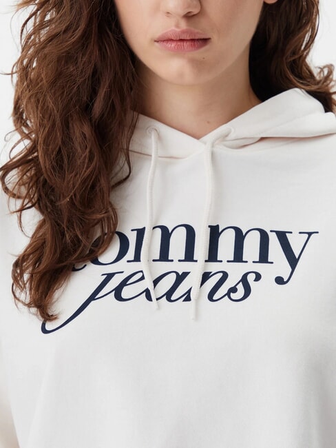 SCRIPT LOGO Hoodie mit lockerer Passform altes Wei&szlig; - Sweatshirts Damen