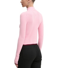 TOMMY HILFIGER TH JEANS Leichte Strickjacke mit durchgehendem Rei&szlig;verschluss und Zopfmuster - Damenpullover