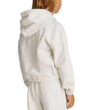 TOMMY HILFIGER KIDS BIMBA Pailletten-Patch-Hoodie Schneewei&szlig;es Heidekraut - Sweatshirts Kinder - 2