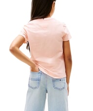 TOMMY HILFIGER KIDS BIMBA Schmal geschnittenes Kurzarm-T-Shirt Koralleneis - Kinder-T-Shirt - 2