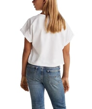 TOMMY HILFIGER KIDS BIMBA Kurz&auml;rmeliges T-Shirt mit gepr&auml;gtem Logo Wei&szlig; - Kinder-T-Shirt - 2