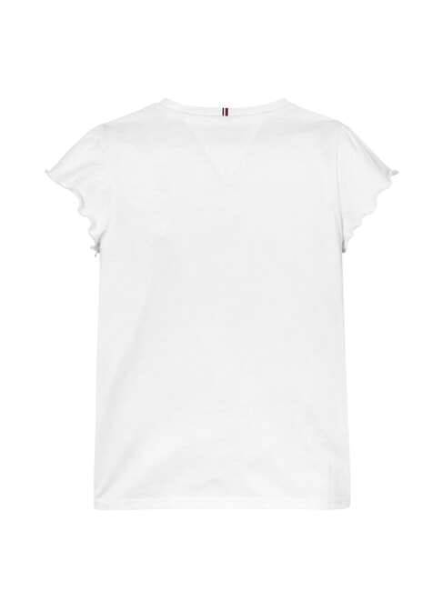 KIDS BIMBA Kurz&auml;rmeliges T-Shirt mit Locken Wei&szlig; - Kinder-T-Shirt