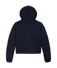 TOMMY HILFIGER KIDS BIMBA Pailletten-Patch-Hoodie dunkle Nachtmarine - Sweatshirts Kinder - 5