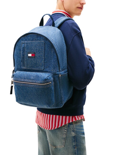 TJ UTILITY Jeansrucksack mittellanger Denim - Rucks&auml;cke f&uuml;r Schule &amp; Freizeit