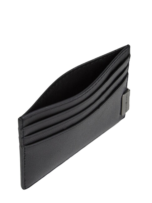 TH HARDWARE Leder-Kartenhalter Schwarz - Brieftaschen Herren