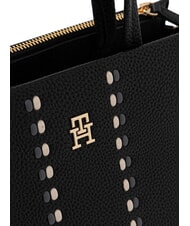 TOMMY HILFIGER TH TIMELESS Handtasche mit Schulterriemen Schwarz - Damentaschen - 4