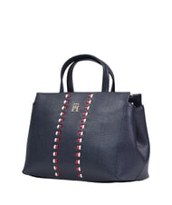 TOMMY HILFIGER TH TIMELESS Handtasche mit Schulterriemen Raum blau - Damentaschen - 2