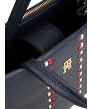 TOMMY HILFIGER TH TIMELESS Handtasche mit Schulterriemen Raum blau - Damentaschen - 4