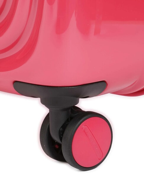 LOGODUCK Gro&szlig;er, erweiterbarer Trolley Himbeere - Harte Trolleys