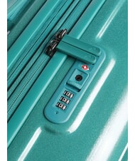 MANDARINA DUCK LOGODUCK Mittlerer Trolley, ausziehbar Glitzergr&uuml;n - Harte Trolleys - 6