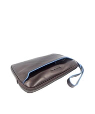 PIQUADRO BLUE SQUARE Leder-Kartenetui MAHAGONI - Brieftaschen Herren - 3