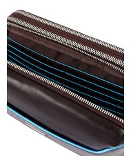 PIQUADRO BLUE SQUARE Leder-Kartenetui MAHAGONI - Brieftaschen Herren - 4