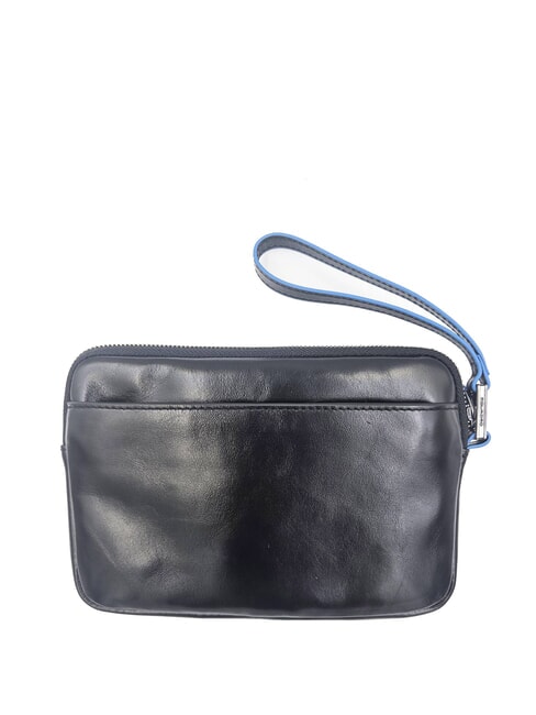 BLUE SQUARE Leder-Kartenetui Schwarz - Brieftaschen Herren