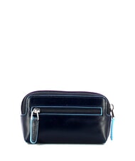 PIQUADRO BLUE SQUARE Schl&uuml;sseletui aus Leder Blau - Schl&uuml;sselanh&auml;nger und Schl&uuml;sseletuis - 2