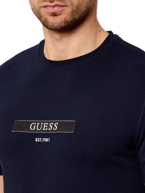 LOGO BOX Schmal geschnittenes Kurzarm-T-Shirt smartblue - Herren-T-Shirts