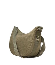 BORBONESE LUNA M Schultertasche Olive - Damentaschen - 3