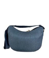 BORBONESE LUNA S Tasche mit Schultergurt blauer Lapislazuli - Damentaschen - 2