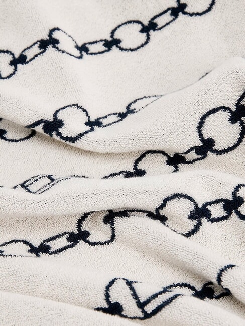 TH Strandtuch aus Baumwolle Flaggenkette, dunkelblau, nachtblau - Reisezubeh&ouml;r