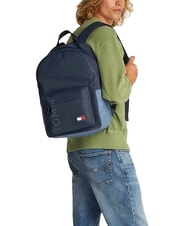 TOMMY HILFIGER TJM DAILY + DOME 14-Zoll-Laptop-Rucksack dunkle Nachtmarine - PC-Rucks&auml;cke - 4