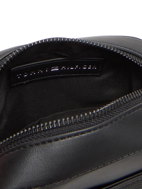 TH CORP Mini-Reportertasche Schwarz - Umh&auml;ngetaschen Herren