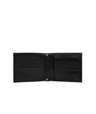 TOMMY HILFIGER TH BUSINESS Ledergeldb&ouml;rse mit M&uuml;nzfach Schwarz - Brieftaschen Herren - 2