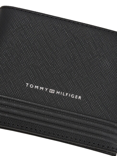TH BUSINESS Ledergeldb&ouml;rse mit 6 cc Schwarz - Brieftaschen Herren