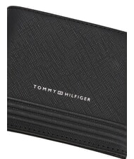TOMMY HILFIGER TH BUSINESS Ledergeldb&ouml;rse mit 6 cc Schwarz - Brieftaschen Herren - 3