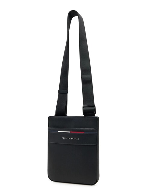 TH FOUNDATION Kleiner flacher Nylonbeutel Schwarz - Umh&auml;ngetaschen Herren