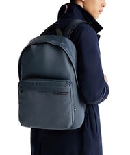 TOMMY HILFIGER TH ELEMENT REPREVE Rucksack aus recyceltem Stoff Milit&auml;rjeans - PC-Rucks&auml;cke - 4