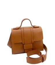 LESAC SABRINA Elegante Dollar-Lederhandtasche - Damentaschen