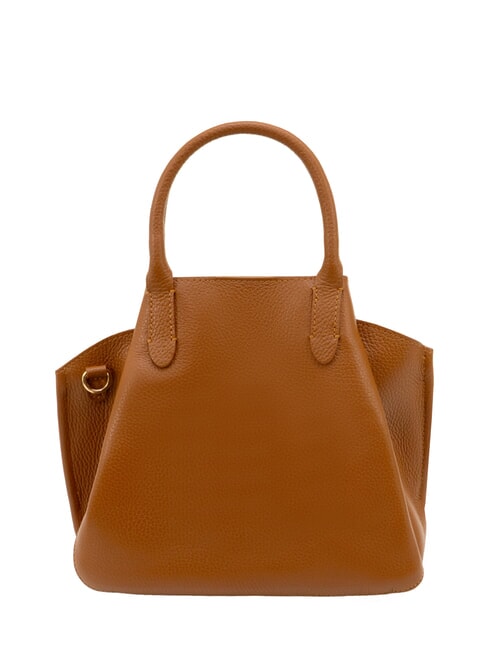 ALICE Lederhandtasche mit Schultergurt dunkles Leder - Damentaschen