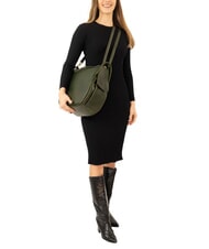 LESAC TRIO Rucksack aus Nappaleder Gr&uuml;n - Damentaschen - 5